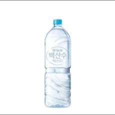 농심 백산수 무라벨 2L